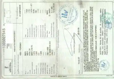 Scrapping Vehicle bmw serie 3 compact (e46) 318td of the year 2004 powered 204d4