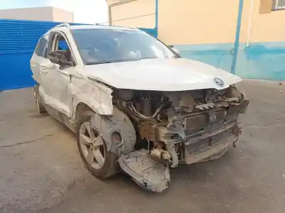 Veículo de Sucata skoda karoq (nu) ambition do ano 2018 alimentado ddya