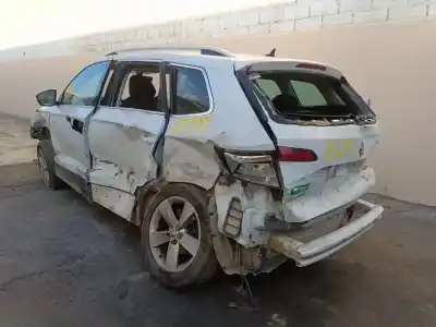 Veículo de Sucata skoda karoq (nu) ambition do ano 2018 alimentado ddya