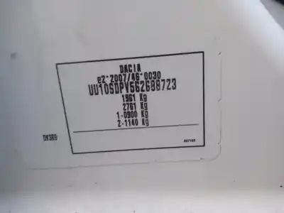 Здавання транспортного засобу dacia dokker ambiance року 2019 потужний h4m d7