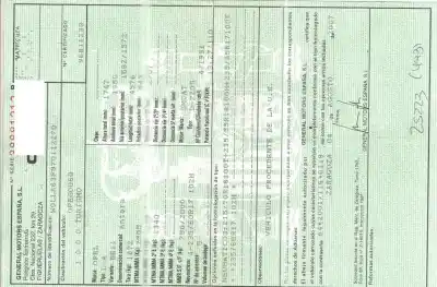Veículo de Sucata opel antara energy 4x2 do ano 2007 alimentado z20s