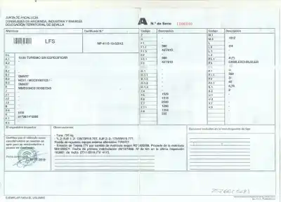 Scrapping Vehicle smart cabrio pulse of the year 1999 powered 