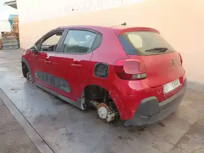 Veículo de Sucata citroen c3 comercial 74 cv / 55 kw do ano 2017 alimentado bh02