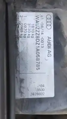 Veículo de Sucata audi a4 berlina (b5) 1.8 do ano 2001 alimentado avv