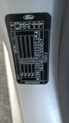 Scrapping Vehicle ford s-max (ca1) trend of the year 2009 powered qxwb