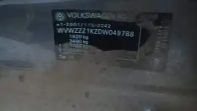 Veículo de Sucata volkswagen golf vi (5k1) advance do ano 2012 alimentado cffb