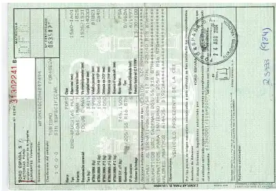 Veículo de Sucata ford focus c-max (cap) ghia (d) do ano 2004 alimentado g6da