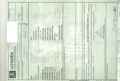 Здавання транспортного засобу citroen jumpy caja/chasis (bu_, bv_, bw_, bx_) 2.0 hdi 110 року 2005 потужний rhz