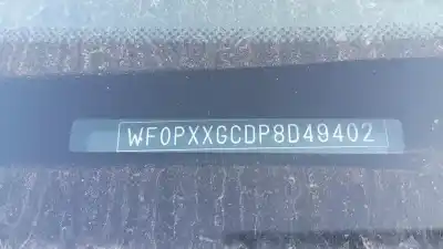 Veicolo di demolizione ford focus lim. (cb4) titanium 110 cv / 81 kw dell'anno 2008 alimentato 