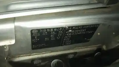 Утилизация автомобиля kia sorento (bl) (2002->) 2.5 crdi года 2007 питание d4cb