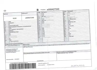 Veículo de Sucata opel corsa e selective do ano 2019 alimentado b14xer