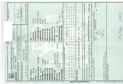 Здавання транспортного засобу renault kangoo (f/kc0) authentique року 2006 потужний k9k702