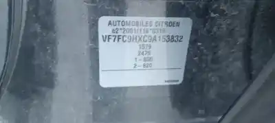 Veicolo di demolizione citroen c3 ii (sc_) 1.6 hdi 90 dell'anno 2009 alimentato 9hx