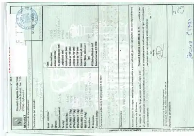 Scrapping Vehicle renault clio iii confort expression of the year 2007 powered k9k 766