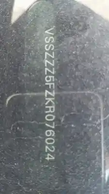 Veículo de Sucata seat leon (5f1) style visio edition do ano 2019 alimentado dgte