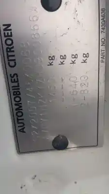 Veículo de Sucata citroen c-zero c-zero do ano 2017 alimentado y51