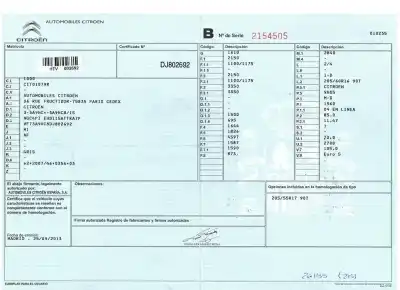 Scrapping Vehicle citroen c4 grand picasso attraction of the year 2013 powered 9h05