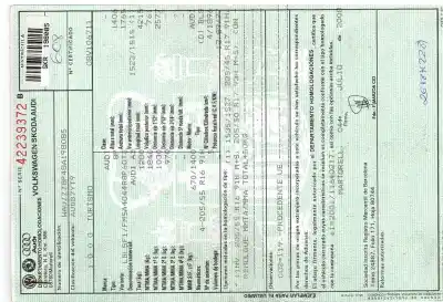 Утилизация автомобиля audi a3 (8p) 1.9 tdi ambiente года 2009 питание bls