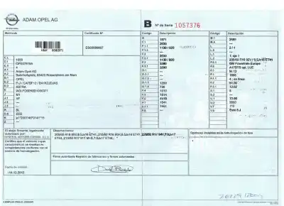 Здавання транспортного засобу opel astra j lim. excellence року 2012 потужний a17dts