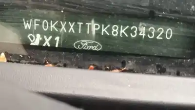 Veículo de Sucata ford tourneo connect (tc7) kombi b. corta (2006->) do ano 2008 alimentado rwpa