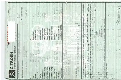 Verschrottungsfahrzeug citroen c5 berlina 2.0 hdi sx des jahres 2003 angetrieben rhz