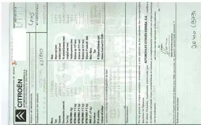 Scrapping Vehicle citroen c2 cool of the year 2005 powered 8hz