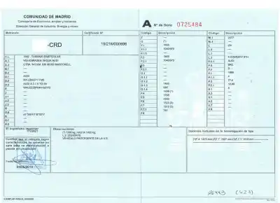 Scrapping Vehicle audi a3 (8p) 1.9 tdi ambiente of the year 2004 powered bkc