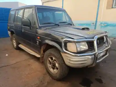 Scrapping Vehicle MITSUBISHI GALLOPER (HYUNDAI)  of the year 1999 powered D4BH