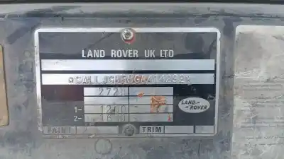 Scrapping Vehicle land rover discovery (salljg/lj) tdi of the year 1995 powered 12l
