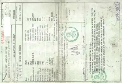 Veículo de Sucata isuzu trooper 2.8 turbodiesel do ano 1990 alimentado 4jb1