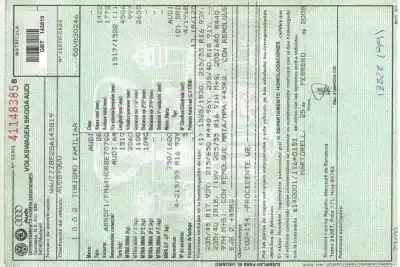 Scrapping Vehicle AUDI A4 AVANT (8E) 2.0 TDI (DPF) (125kW) of the year 2008 powered BRD