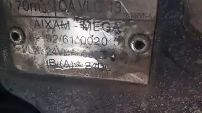 Veículo de Sucata aixam minivan 500-4 4kw do ano 2006 alimentado d/kubota7z402