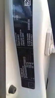 Scrapping Vehicle FIAT 500X (334_) 1.6 (334AXE1A) of the year 2019 powered 55263842