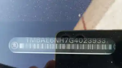 Scrapping Vehicle skoda rapid ambition of the year 2016 powered cxma