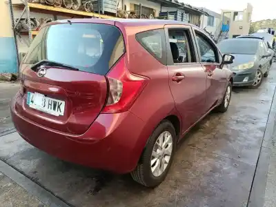 Veicolo di demolizione nissan note acenta dell'anno 2014 alimentato hr12