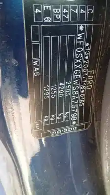 Здавання транспортного засобу ford s-max (ca1) titanium (03.2010->) 140 cv / 103 kw року 2009 потужний qxwb