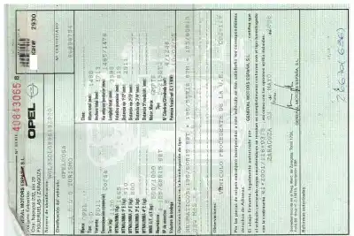 Veículo de Sucata opel corsa d enjoy do ano 2008 alimentado z13dtj
