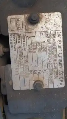Veicolo di demolizione FIAT BRAVO (198)  dell'anno 2008 alimentato 192A8000