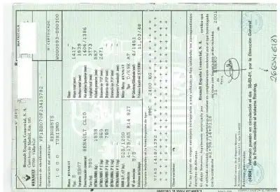 Утилизация автомобиля renault clio ii fase ii (b/cb0) base authentique 65 cv / 48 kw года 2005 питание k9k700