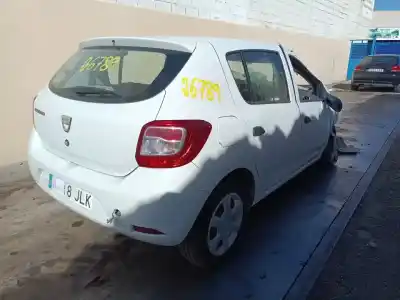 Veículo de Sucata DACIA SANDERO Ambiance do ano 2016 alimentado K9K 626