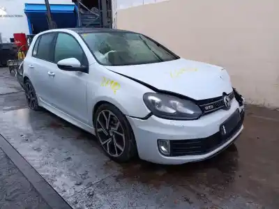 Scrapping Vehicle volkswagen golf vi (5k1) gtd of the year 2010 powered cbbb