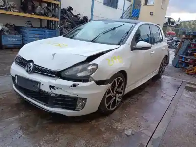 Scrapping Vehicle volkswagen golf vi (5k1) gtd of the year 2010 powered cbbb