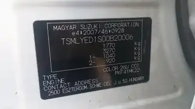 Scrapping Vehicle suzuki vitara 1.4 16v boosterjet cat of the year 2022 powered k14d