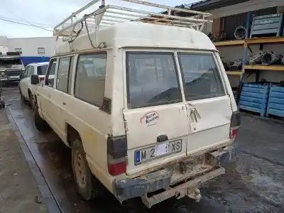 Scrapping Vehicle nissan patrol (k/w260) largo ta of the year 1999 powered td27t