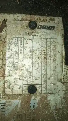 Veículo de Sucata fiat panda (169) 1.3 16v jtd dynamic do ano 2007 alimentado 188a8000