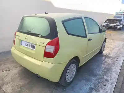 Veículo de Sucata citroen c2 cool do ano 2007 alimentado 8hz