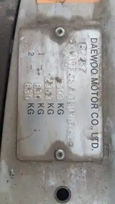 Veículo de Sucata daewoo nexia acro do ano 1996 alimentado a15mf