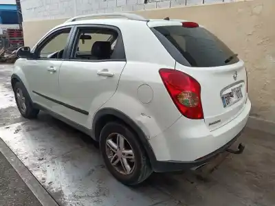 Scrapping Vehicle ssangyong korando quartz 4x4 of the year 2011 powered d20dtf