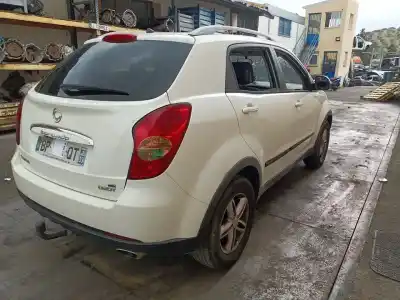 Scrapping Vehicle ssangyong korando quartz 4x4 of the year 2011 powered d20dtf