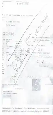 Scrapping Vehicle ssangyong korando quartz 4x4 of the year 2011 powered d20dtf